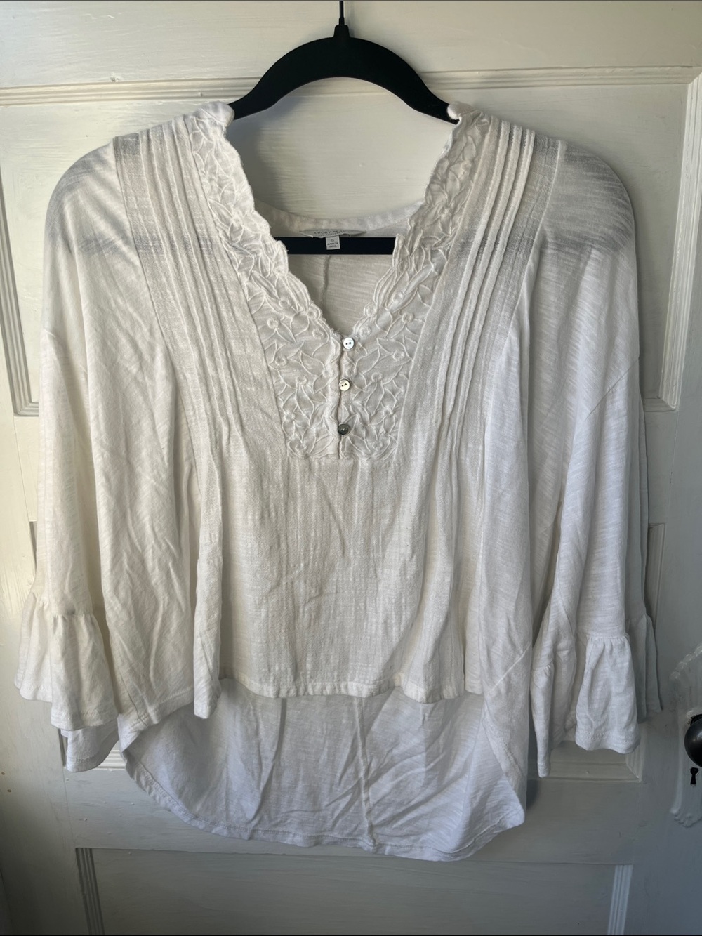 Lucky Brand Embroidered Blouse